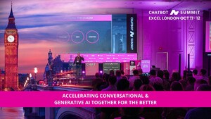 Der Chatbot-Gipfel steht vor der Tür und findet am 11. und 12. Oktober im ExCeL London statt, um die konversationelle und generative KI zu beschleunigen