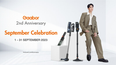 Gaabor ฉลองครบรอบ 2 ปี ตลอดทั้งเดือนกันยายน