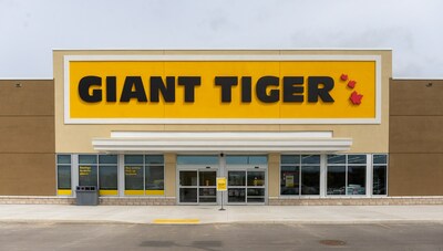 Giant Tiger Stores Limited announced today the official grand opening of a new location in the west end of Sault Ste. Marie, Ont., on Saturday, Sept. 23. (CNW Group/Giant Tiger Stores Limited)