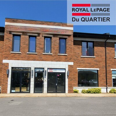 Le bureau de Royal Lepage Du Quartier  St Jean Sur Richelieu dans la Rive Sud de Montreal. (Groupe CNW/Royal LePage Du Quartier)
