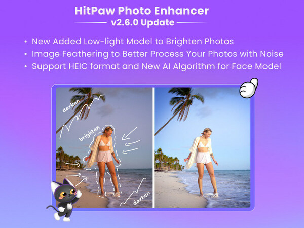 HitPaw Photo Enhancer v2.6.0 Revolutionizes Photo Editing with New Enhancer Features for Stunning Results - Vimarsana News