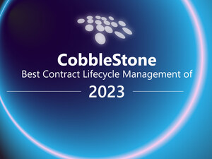CobbleStone Software Recognized in Top 3 Best CLM Company by New York Law Journal