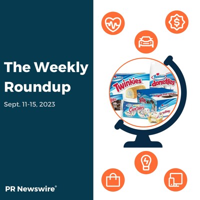PR Newswire Weekly Press Release Roundup, Sept. 11-15, 2023. Photo provided by The J.M. Smucker Co. https://prn.to/3sSUcja