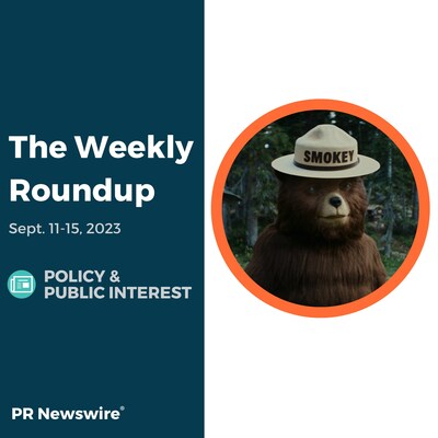 PR Newswire Weekly Policy & Public Interest Press Release Roundup, Sept. 11-15, 2023. Photo provided by The Ad Council. https://prn.to/3sVFAj3