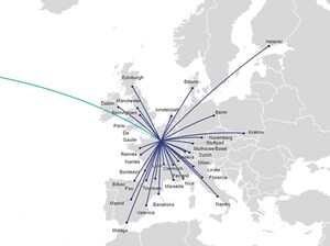 WestJet adds 31 additional European cities to its network through enhanced Air France codeshare agreement