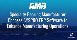 Specialty Bearing Manufacturer Chooses SYSPRO ERP Software to Enhance Manufacturing Operations