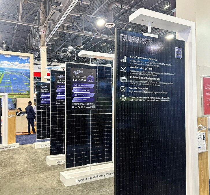 Runergy Shines Bright at RE+ in Las Vegas with New Generation N-Type Modules - Vimarsana News