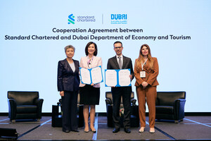 Standard Chartered and Dubai Department of Economy and Tourism sign Cooperation Agreement to promote business opportunities between Hong Kong and Dubai