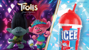 The ICEE Company® Announces Partnership with DreamWorks Animation's Trolls Band Together