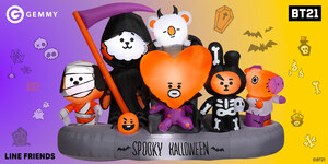 BT21 Airblown® Inflatables from Gemmy Unveiled for Halloween Fun