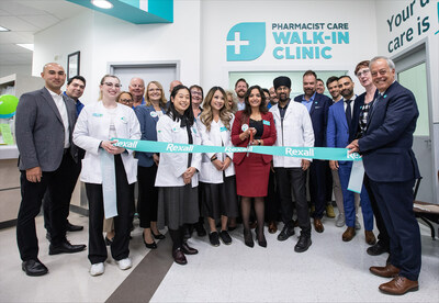 Rexall's Inaugural Pharmacy Care Walk-In Clinic Ribbon Cutting Ceremony (CNW Group/Rexall Pharmacy Group ULC.)