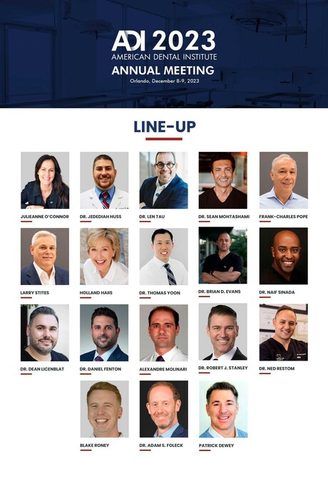 ADI 2023 Unveils This Year's Highly Anticipated Dental Event, "Secrets of the Most Influential Dental Practices" with High-Profile Speaker Lineup - Vimarsana News