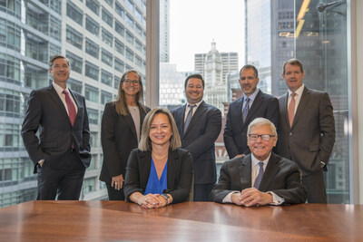 Wealth Manager Front Barnett to Join Mesirow, Further Expanding Firm’s Wealth Management Offering. Top L to R: Peter Wahlstrom, Ann M. Marsh, Brian Price, Darren Feld and Mickey MacMillan Bottom L to R: Natalie Brown and Marshall B. Front