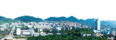 The campus of Chongqing University of Posts and Telecommunications