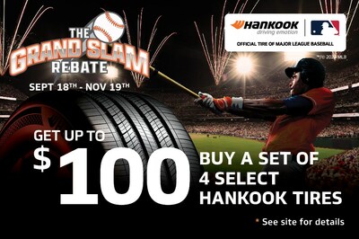 Latest Hankook Tire rebate offers savings on new and existing products, including full line of iON tires specially designed for EVs
