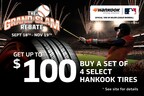 Hankook Tire Offers Savings of Up to $100 with Grand Slam Rebate