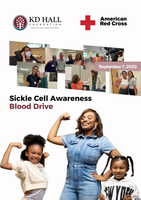 KD Hall Foundation and American Red Cross Celebrate Success at Sickle Cell Awareness Blood Drive - Vimarsana News