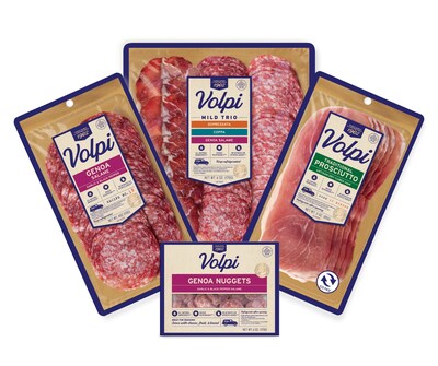 Volpi's line of high-quality charcuterie products will now be available in Target stores, offering customers a taste of traditional Italian dry-cured meats made with Raised Responsiblytm Midwest pork and packaged in the Eco-Packtm, Volpi's eco-friendly packaging that reduces plastic use by 80%. Plus, Volpi is a WBENC-certified business, the gold standard for women-owned businesses in the U.S.