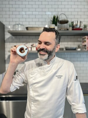 Chef Dominique Ansel and his first-ever vegan Cronut® inspired by Upward SW 6239