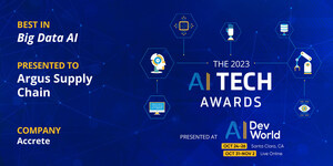 Accrete Wins 2023 AI TechAward for Big Data AI Solution