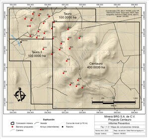 Southern Empire Updates Permitting Status for Centauro Gold and Oro Cruz Projects