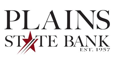 Logo for Texas-based Plains State Bank (PRNewsfoto/Plains State Bank)