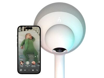 Nanobébé Aura is the first smart monitor to provide an all-in-one parent assistant experience from newborn to toddlerhood utilizing AI technology without the use of wearables