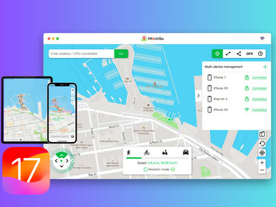 Foneazy MockGo Brings Location Spoofing to iOS 17 Devices