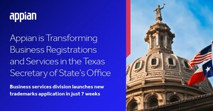 Appian is Transforming Business Registrations and Services in the Texas Secretary of State's Office