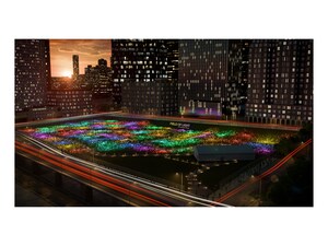 First Renderings of Field of Light at Freedom Plaza Revealed