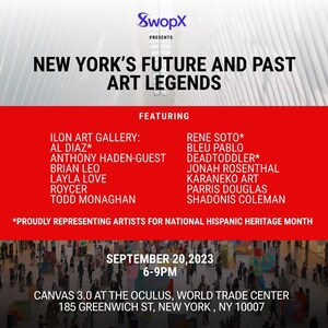 SwopX Presents "New York's Future and Past Art Legends" Combining Traditional Art With AI For Original Digital Assets