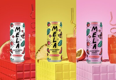 Mela Water's core 3 flavors taking on national distribution
