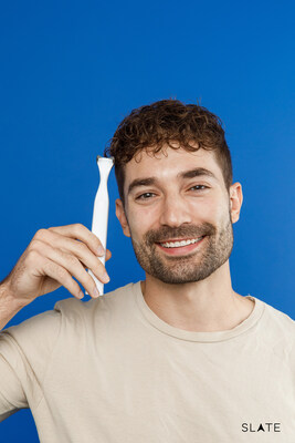 Innovative Slate Flosser makes daily flossing easier which is crucial in preventing Gum Disease
