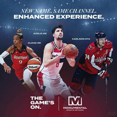 Monumental Sports Network: New Name. Same Channel. Enhanced Experience.