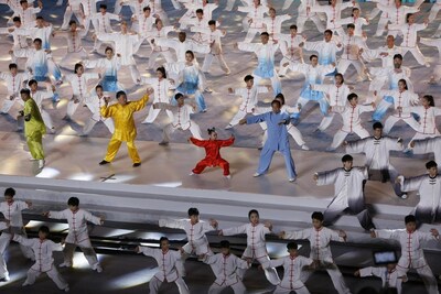 La 11.° Competencia Internacional de Taijiquan en Jiaozuo de China y el Festival de Turismo de Montaña de Yuntai 2023 (PRNewsfoto/The 11th China Jiaozuo International Taijiquan Competition and 2023 Yuntai Mountain Tourism Festival)