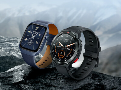 Left: Mibro Watch T2; Right: Mibro Watch GS Pro