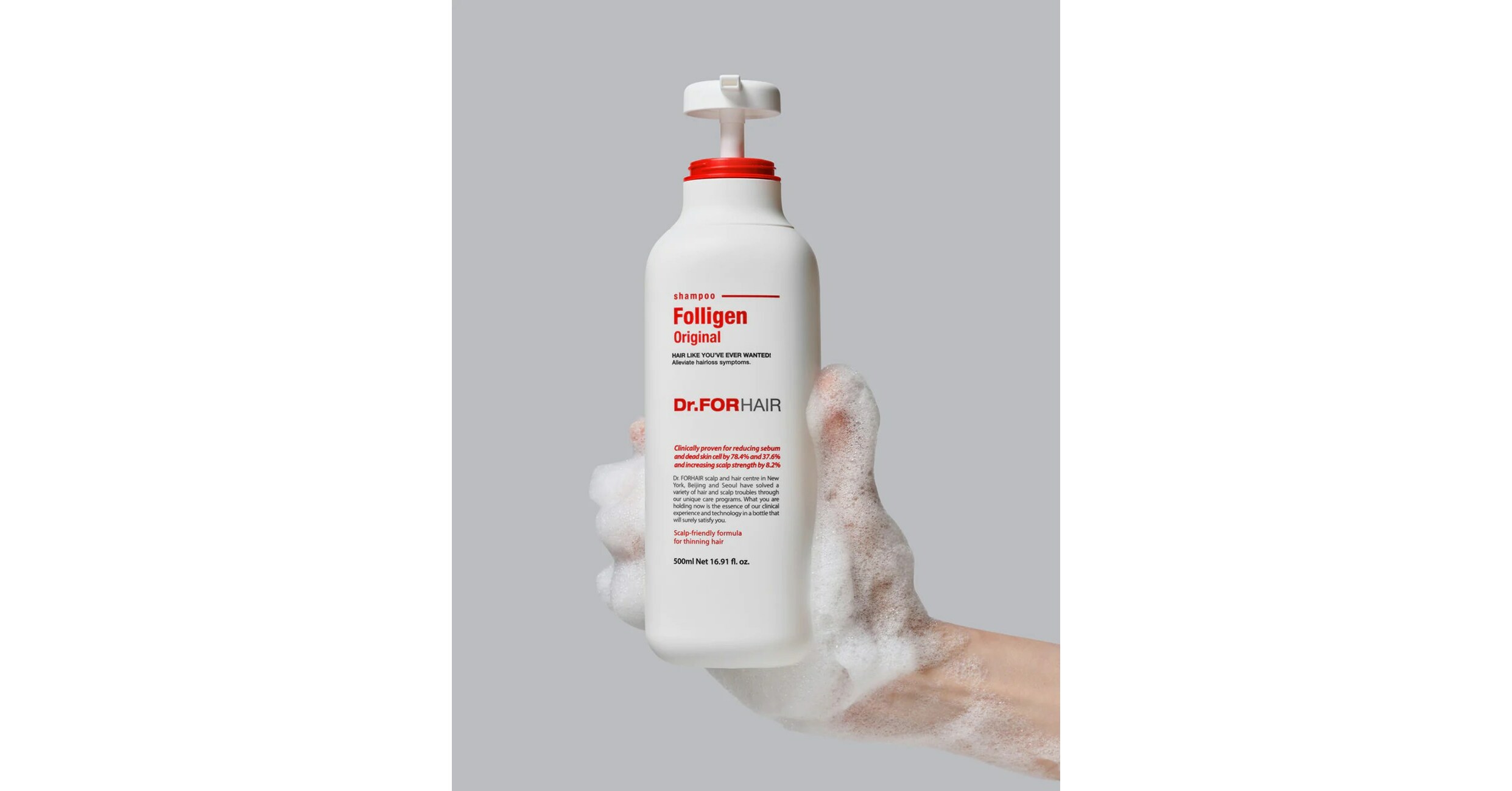Dr.FORHAIR Announces U.S. In-Store Launch of Best Selling Hair Loss Shampoo