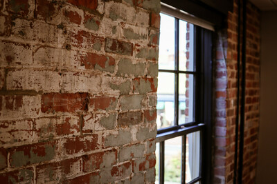TMS Office with original brick