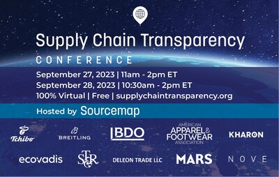 The third annual Supply Chain Transparency Conference hosted by Sourcemap will convene brands including Breitling, Mars and others.