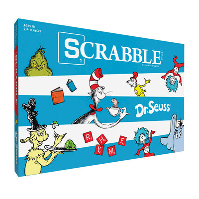 Based on Dr. Seuss’s classic children’s book collection, which has sold over 700 million copies globally, SCRABBLE®: Dr. Seuss Edition will enable fans to put their memories of Seussville and the wacky words that come with it to the ultimate test.