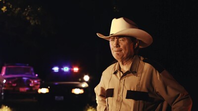 Late actor Michael Parks stars as Sheriff Pete Collins in Noble Things.