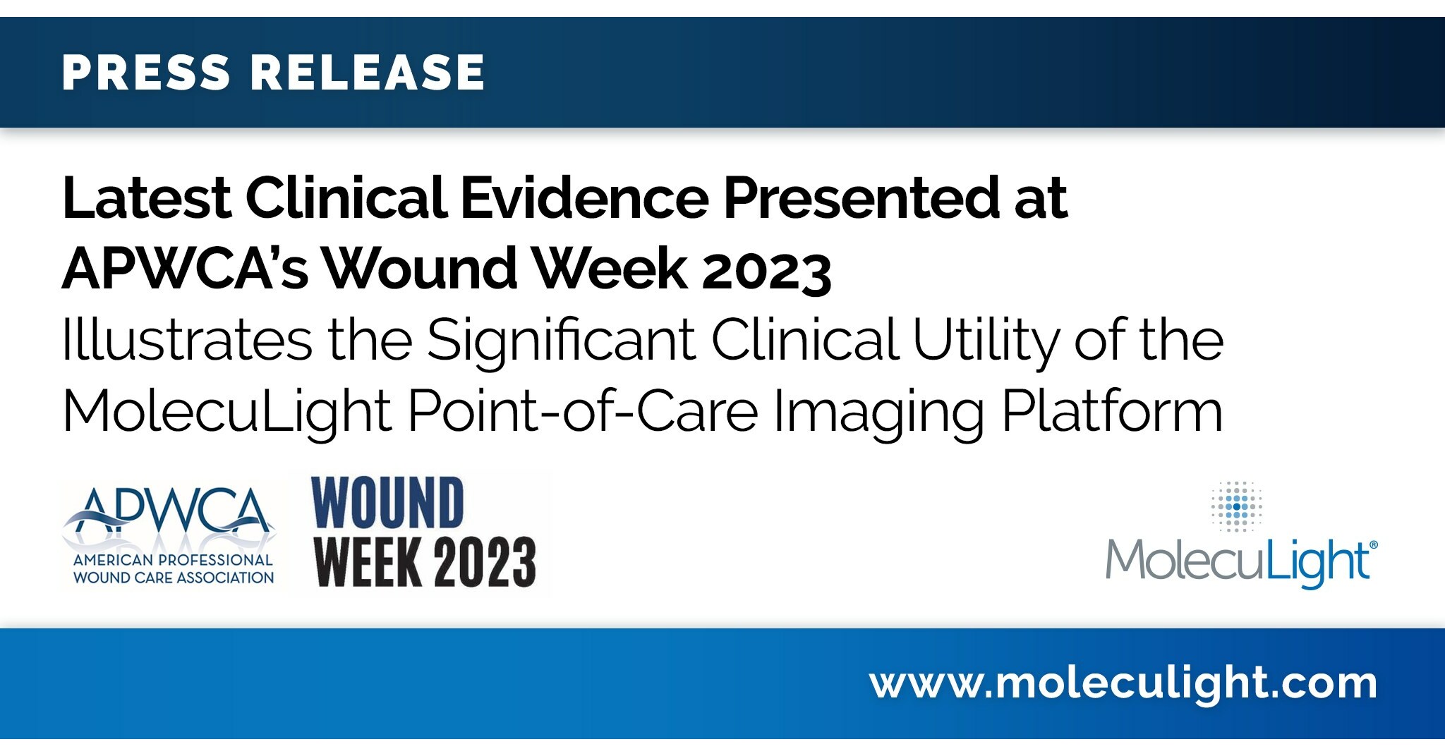 Evidencia cl&iacute;nica m&aacute;s reciente presentada en Wound Week&trade; 2023 de APWCA