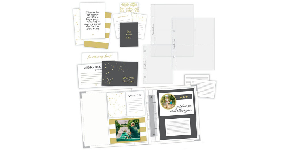Healing Profound Loss of Loved Ones with In Loving Memory Album Kits by The Creative Kindness Foundation