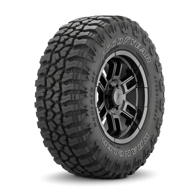 The Goodyear Wrangler Boulder MT™ was engineered with three-ply Duraply Technology™ for confidence over the toughest terrains, while helping protect against damage to sidewalls and treads and has large tread blocks featuring TractiveGroove Technology® for grip. 
Outfitted for a range of SUVs and pick-up trucks, including the Chevrolet Silverado, Ford Bronco, Jeep Wrangler and Toyota Tacoma, the tire is available now in 17 sizes, from 31 to 37 inches outside diameter.