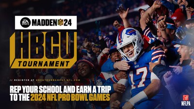 Registration is now open for the fourth annual EA SPORTStm Madden NFL 24 x HBCU Tournament, an event designed for students attending Historically Black Colleges and Universities (HBCUs) that have a passion for gaming and football.