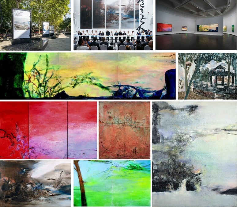 The Way Is Infinite: Centennial Retrospective Exhibition of Zao Wou-Ki Opened at China Academy of Art in Hangzhou, China - Vimarsana News