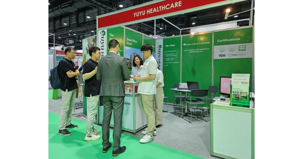 Yuyu Healthcare Conducts Global Promotion at Vitafoods Asia 2023