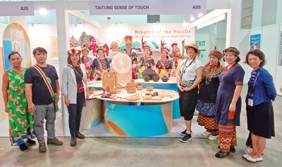 The first showcase of Taitung Art and Craft in 2023 FIND - Design Fair Asia , open up dialogues with the world.(Taitung County Government)