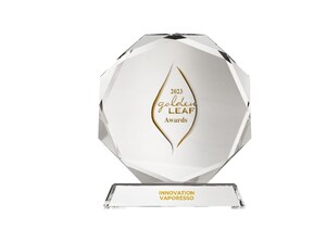VAPORESSO COSS triomphe aux Golden Leaf Awards en remportant le prix de l'innovation