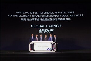 Huawei Lança Livro Branco sobre Arquitetura para a Transformação Inteligente dos Serviços Públicos